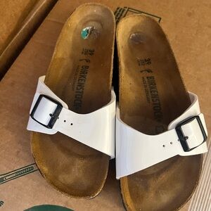 Birkenstock Tan Footbed Sandals